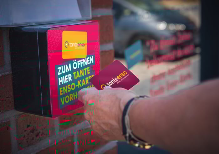 Die Kundenkarte von Tante Enso